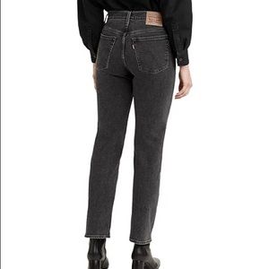 Levis Wedgie High Rise Straight Jeans